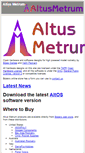 Mobile Screenshot of altusmetrum.org